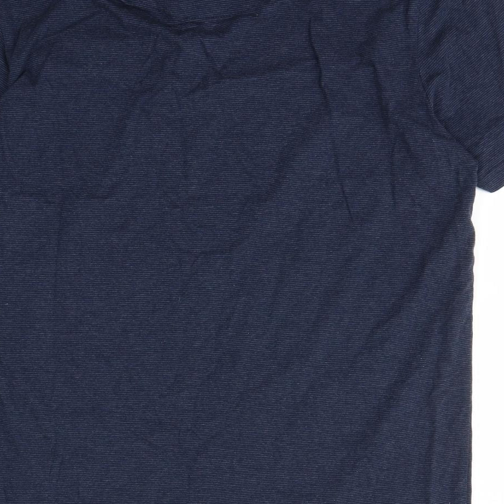 Tailor & Cutter Mens Blue    Polo Size L