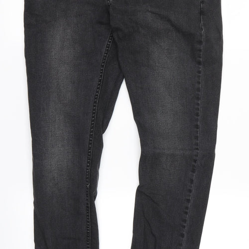 ROCKER Womens Black   Skinny Jeans Size M L30 in