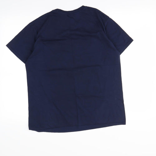 The Big Bang Theory Mens Blue    T-Shirt Size M  - The Big Bang Theory