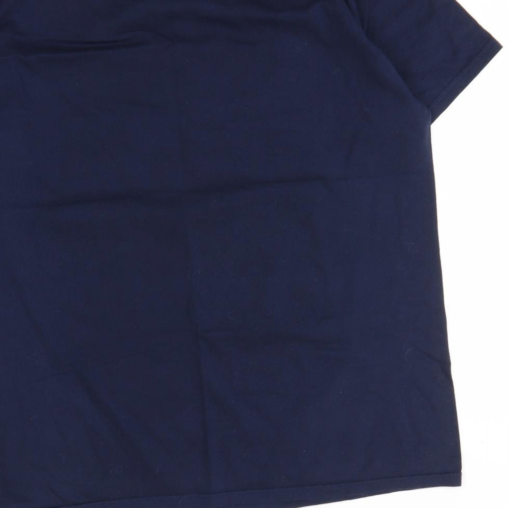 The Big Bang Theory Mens Blue    T-Shirt Size M  - The Big Bang Theory