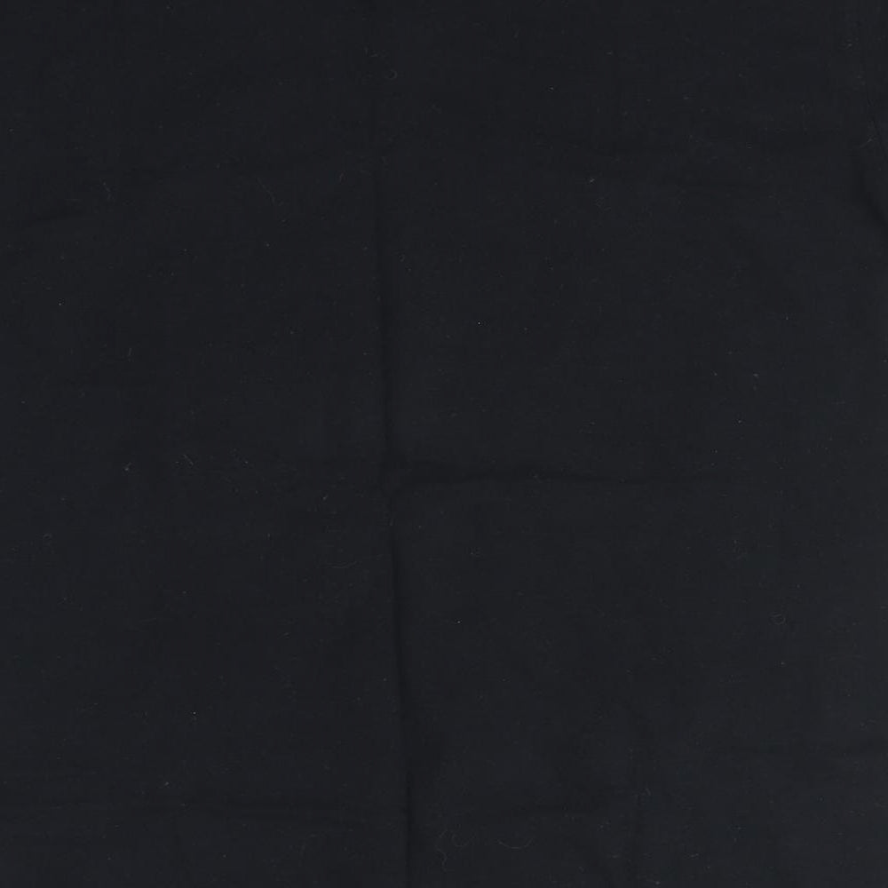Preworn Mens Black    T-Shirt Size M