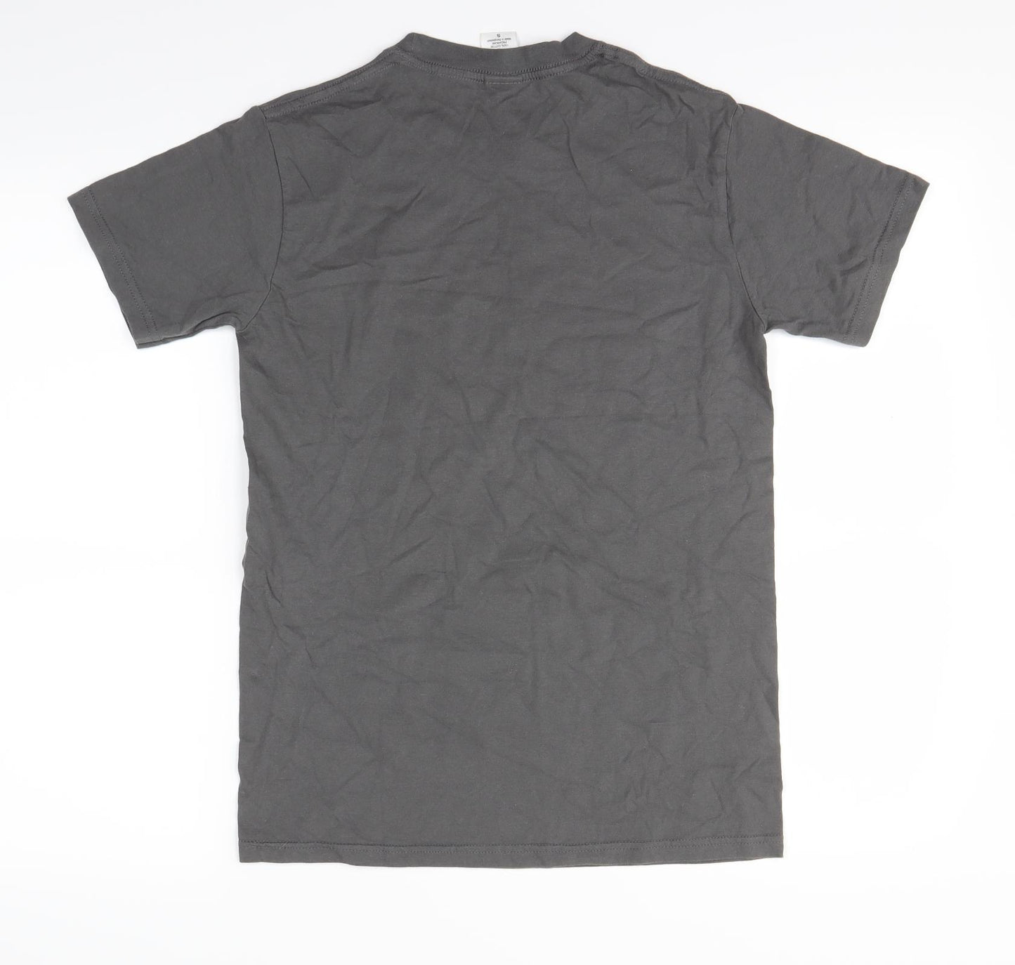 Gildan Mens Grey    T-Shirt Size S