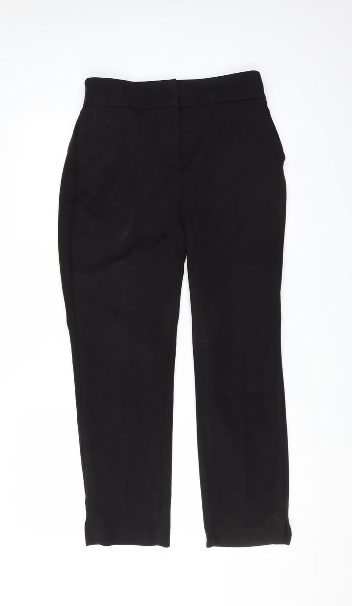 NEXT Womens Black   Trousers  Size 10 L28 in