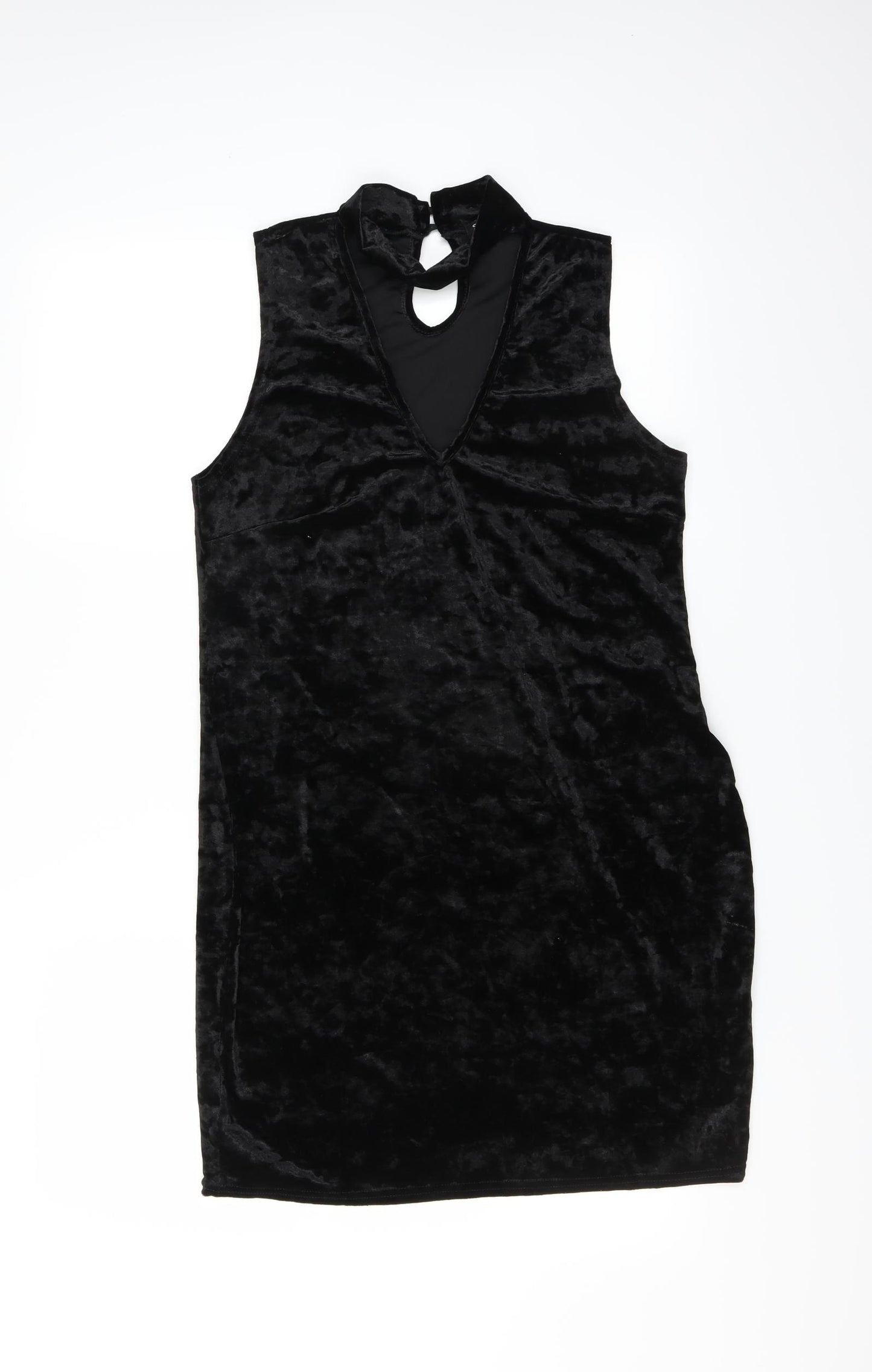 Select Womens Black   Bodycon  Size 18  - Velvet feel