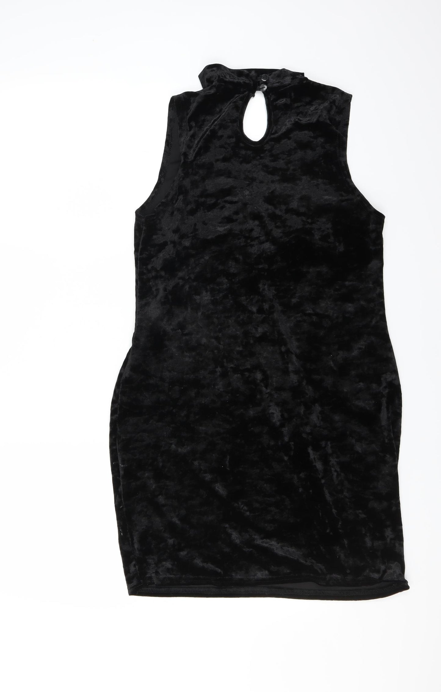 Select Womens Black   Bodycon  Size 18  - Velvet feel