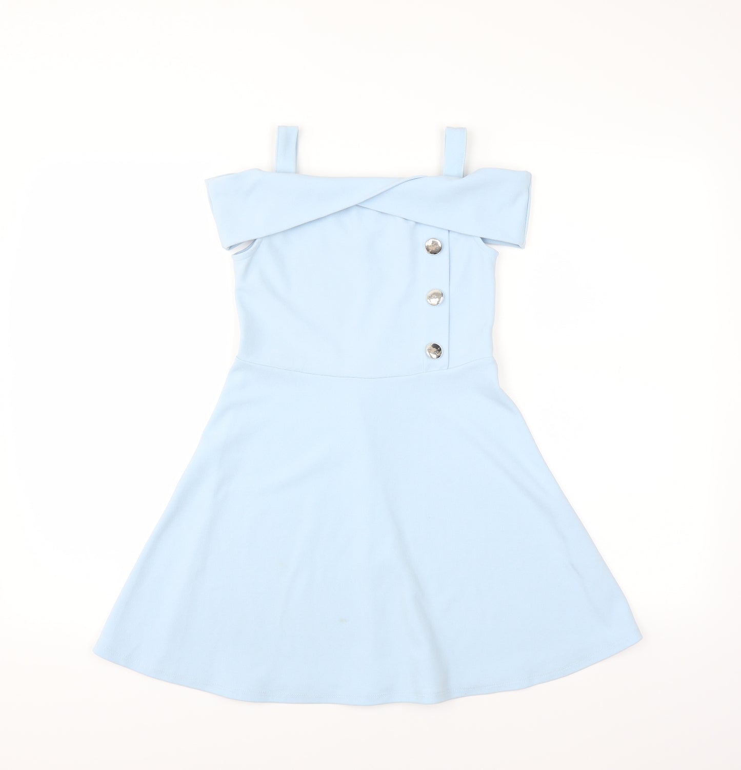 River Island Girls Blue   Fit & Flare  Size 9-10 Years