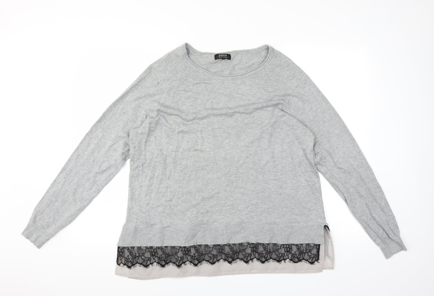 Matalan Womens Grey   Pullover Jumper Size 18