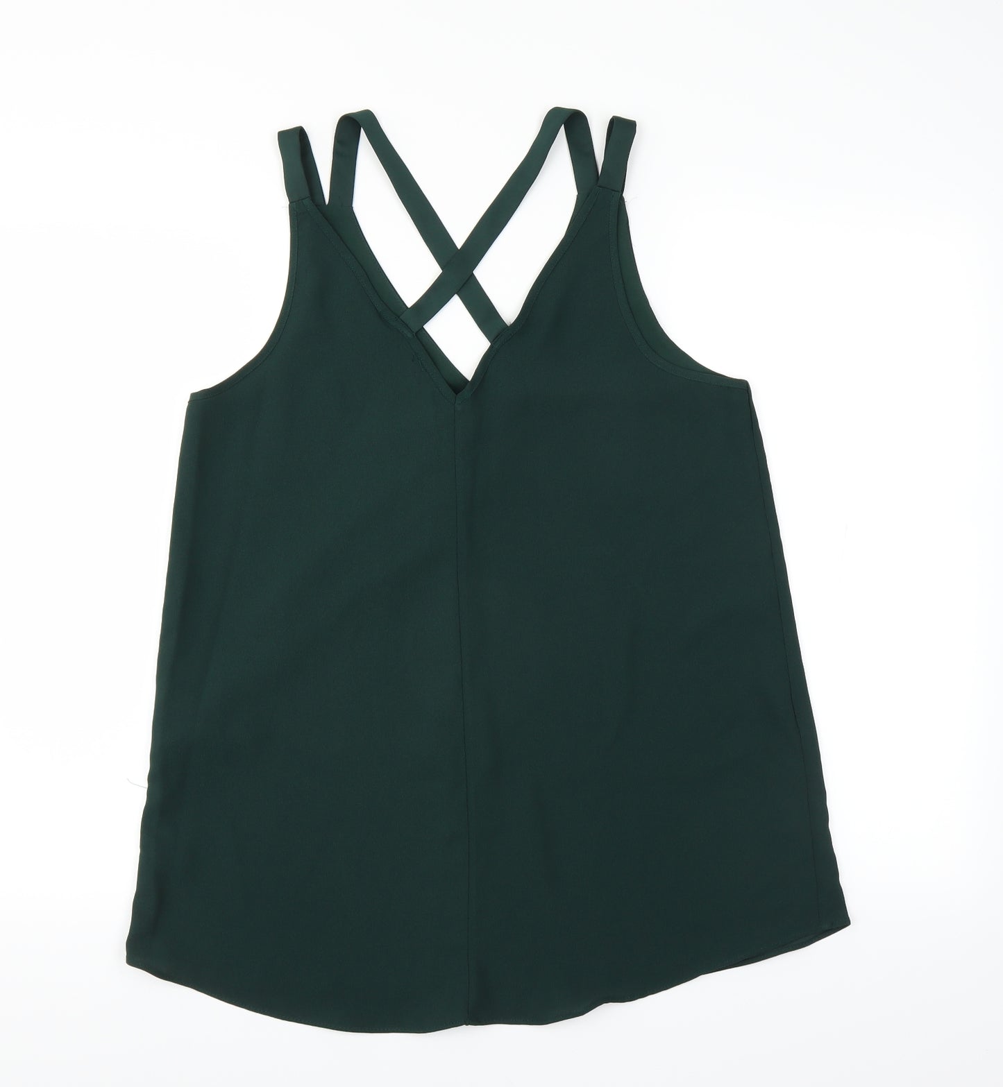 River Island Womens Green   Camisole Blouse Size 10