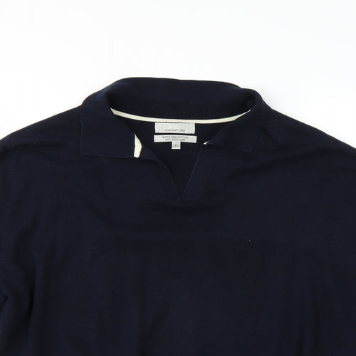 Dunnes Stores Mens Blue   Pullover Jumper Size L