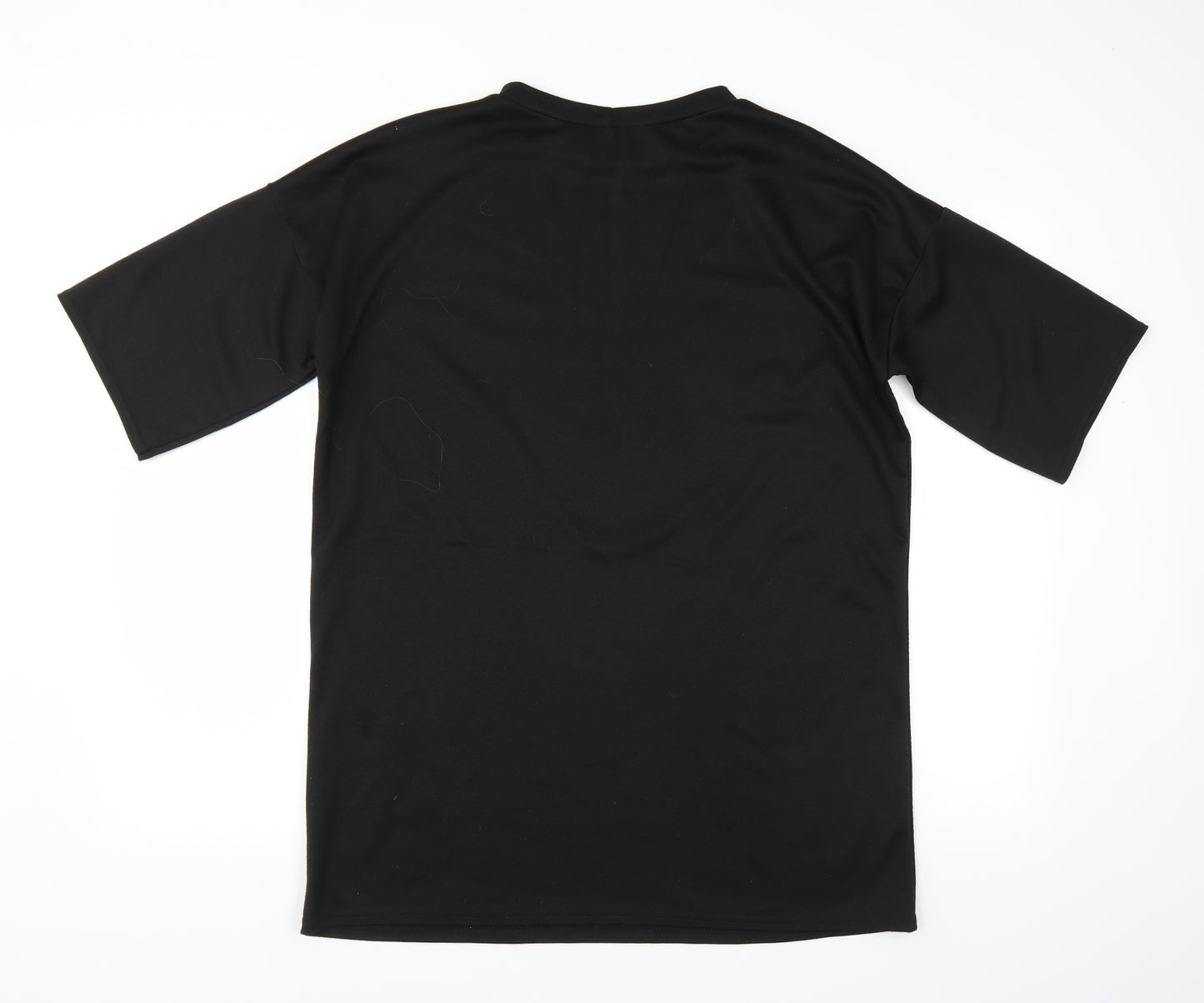 Miss Pap Womens Black   T-Shirt Dress  Size S