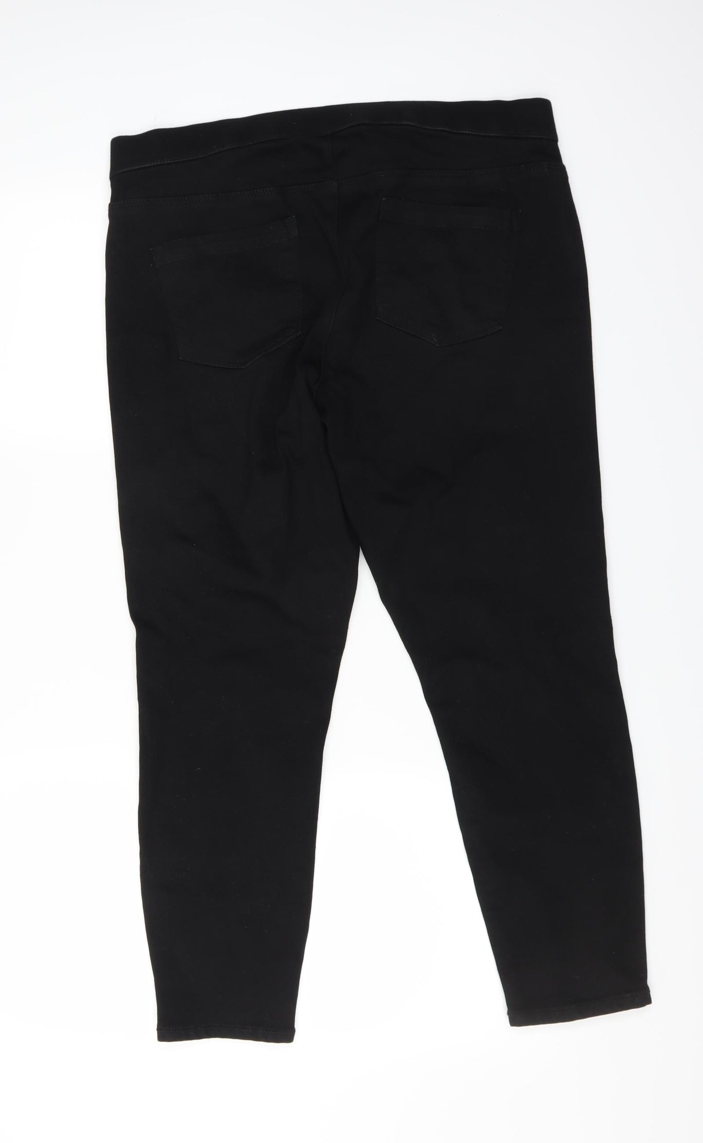 George Womens Black   Jegging Trousers Size 18 L27 in