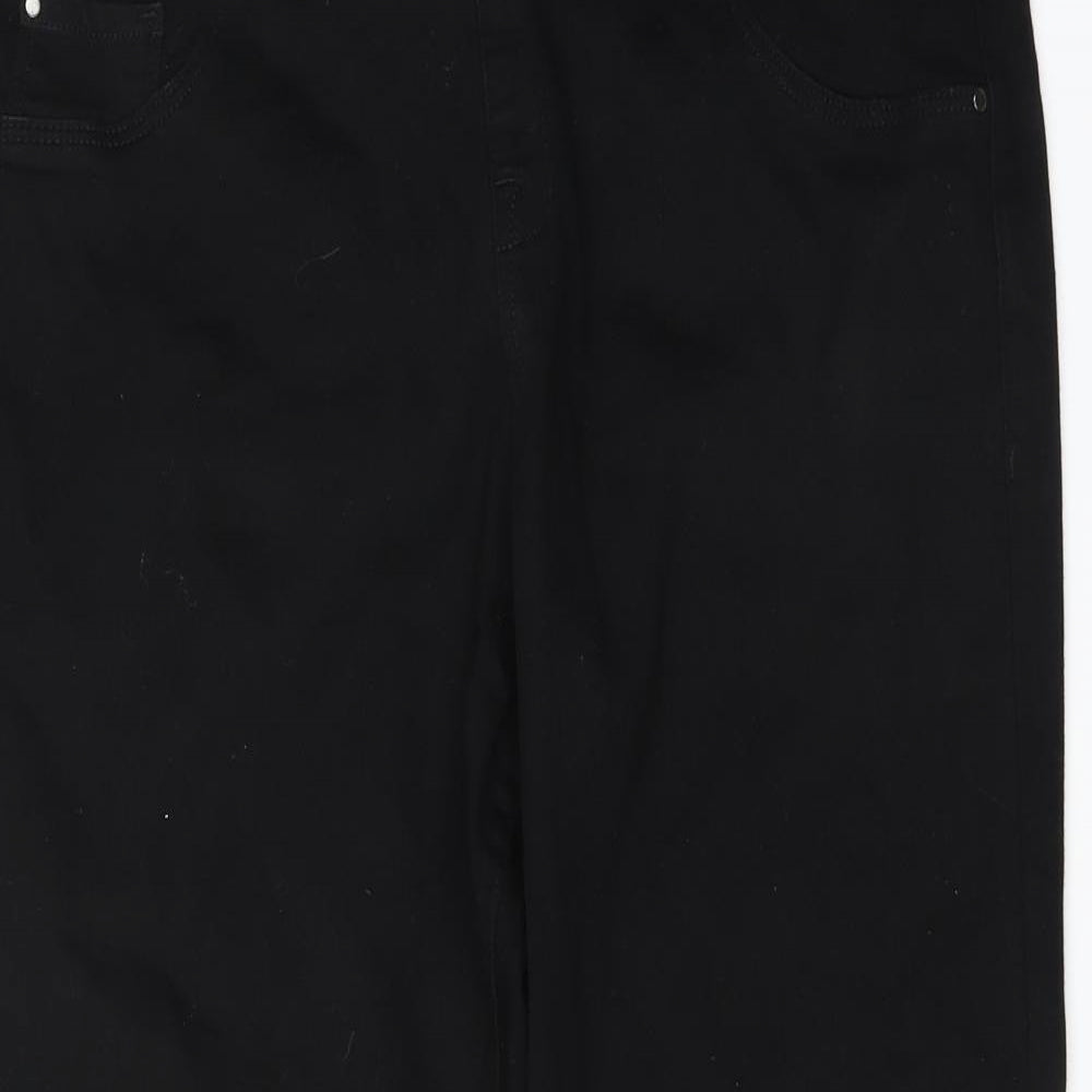 George Womens Black   Jegging Trousers Size 18 L27 in