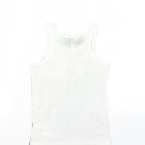 NEXT Boys White   Basic Tank Size 3-4 Years