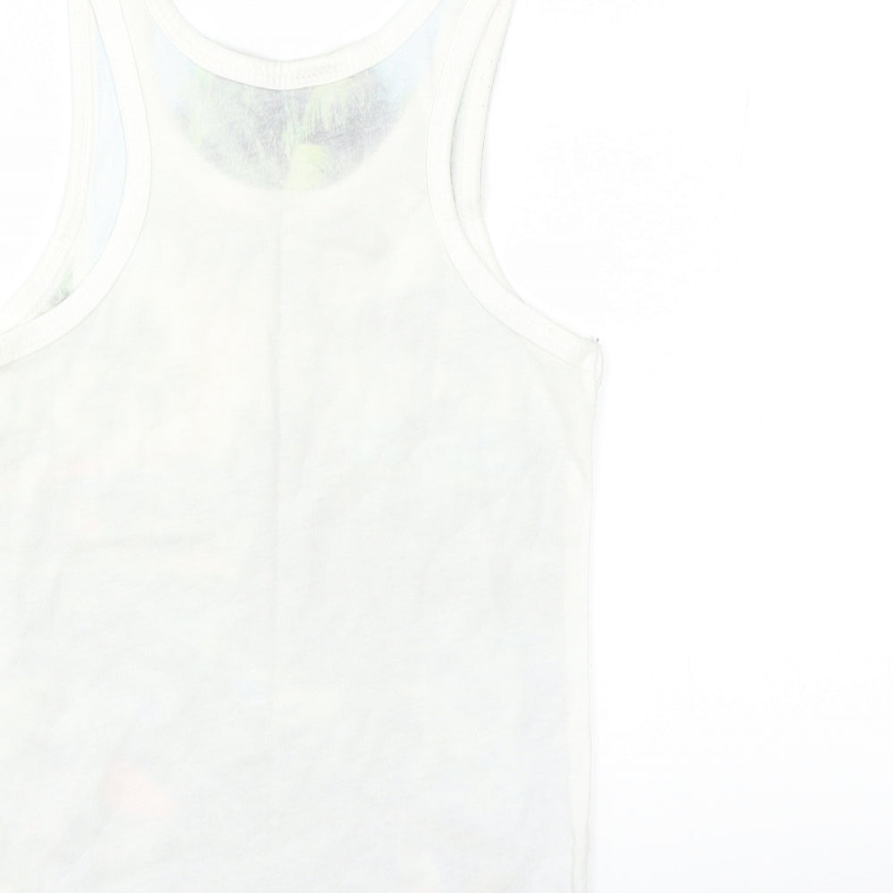 NEXT Boys White   Basic Tank Size 3-4 Years