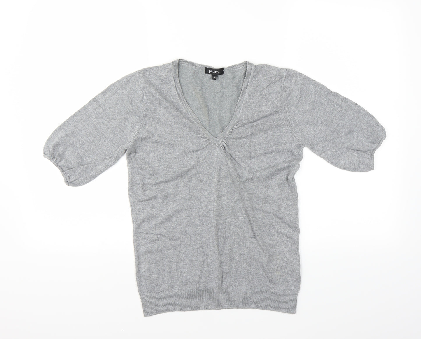 Matalan Womens Grey   Pullover Jumper Size 12