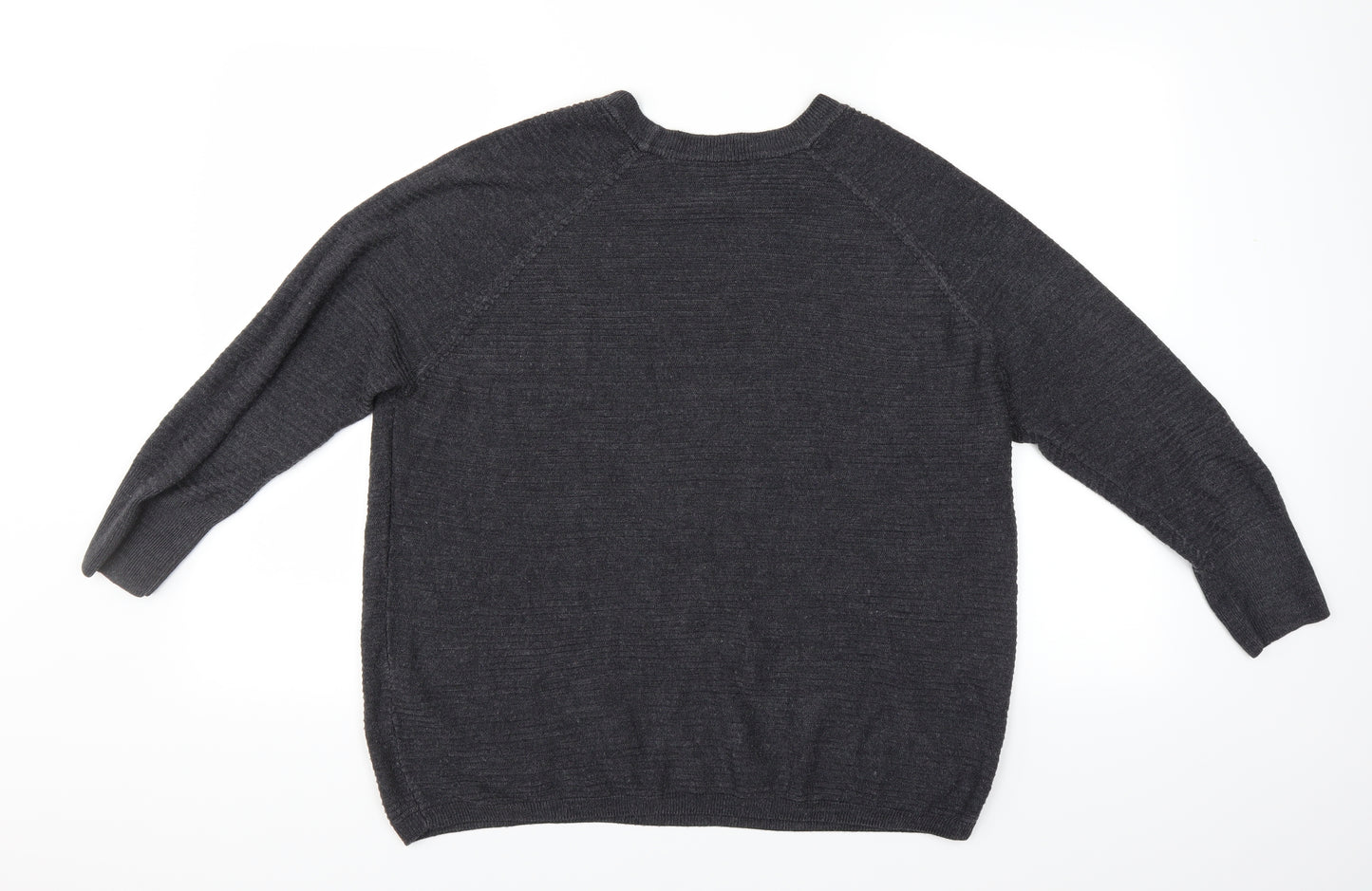 Jaqueline deYong Womens Grey   Pullover Jumper Size XS