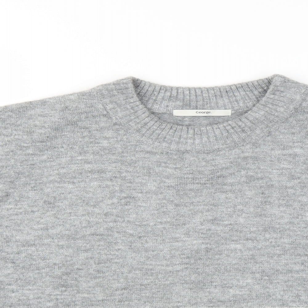 George Womens Grey   Pullover Jumper Size M