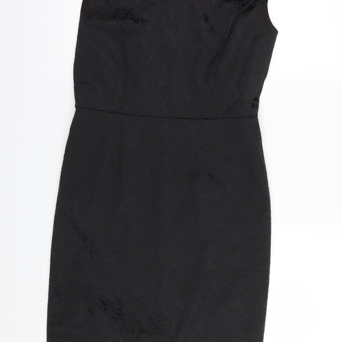 M&Co Womens Black   Pencil Dress  Size 10