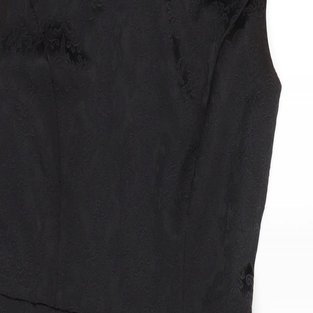 M&Co Womens Black   Pencil Dress  Size 10
