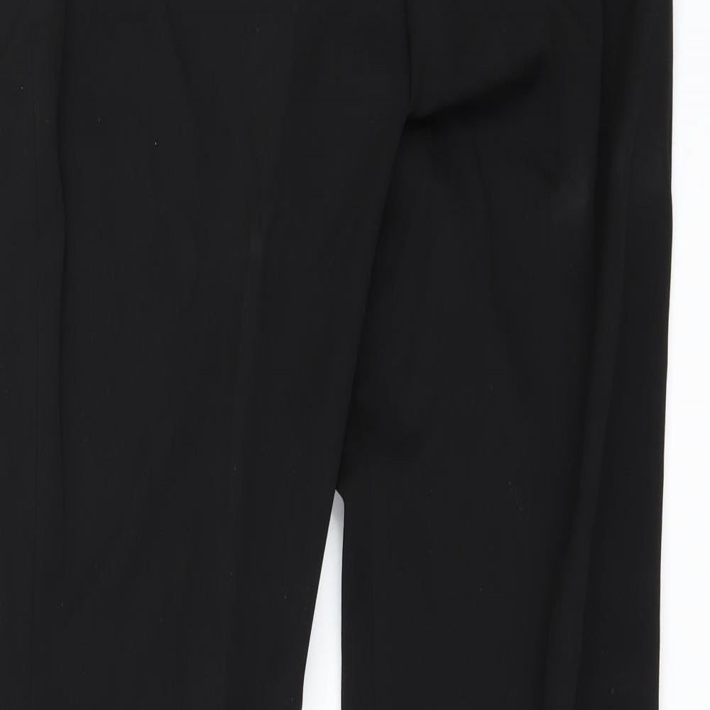 TU Womens Black   Trousers  Size 14 L33 in