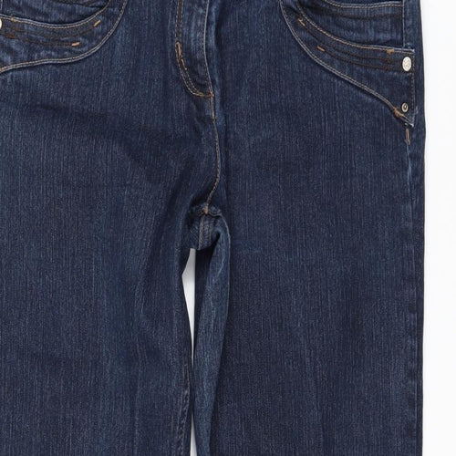 George Womens Blue  Denim Bootcut Jeans Size 18 L31 in