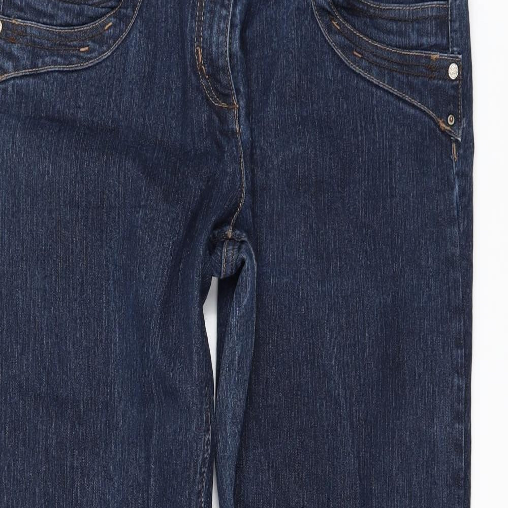 George Womens Blue  Denim Bootcut Jeans Size 18 L31 in