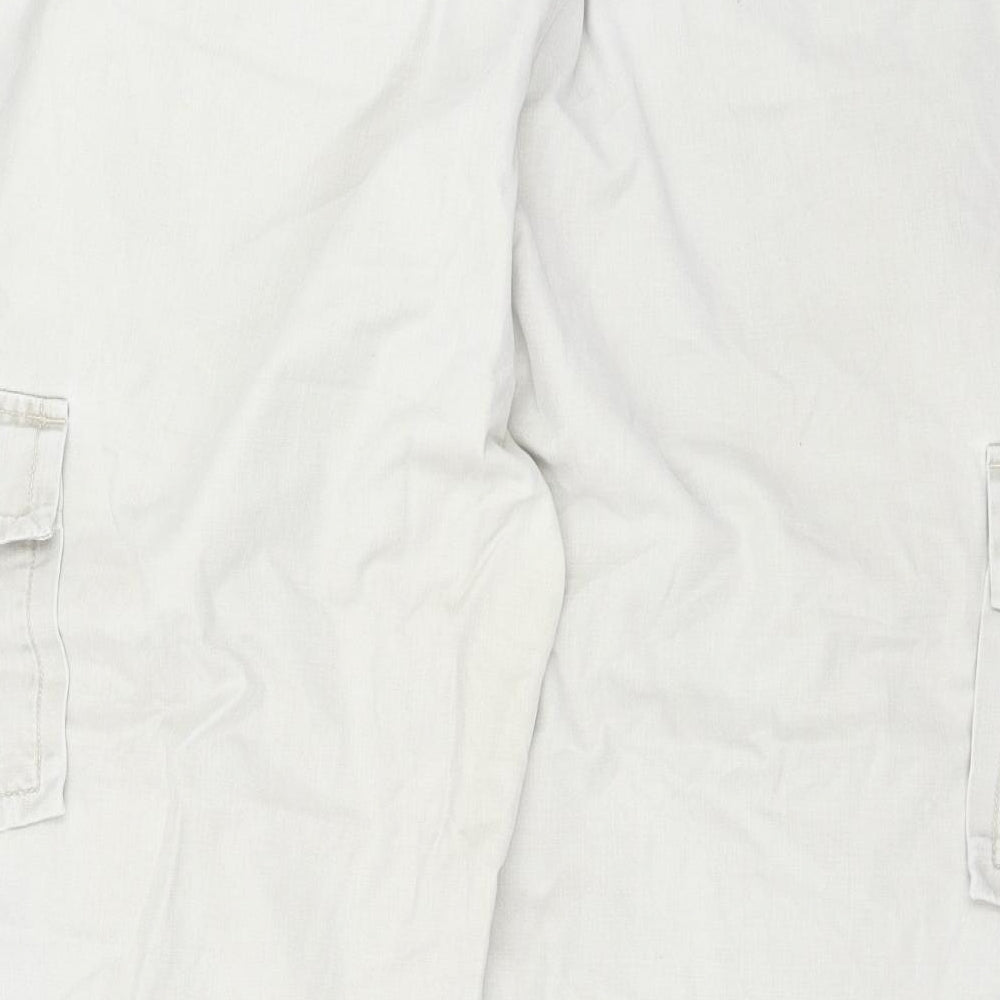 Dorothy Perkins Womens Beige   Cropped Trousers Size 20 L23 in