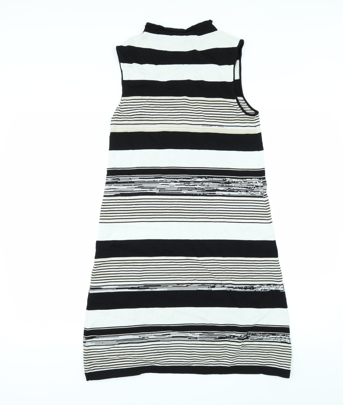 Warehouse Womens Multicoloured Striped  Bodycon  Size 8