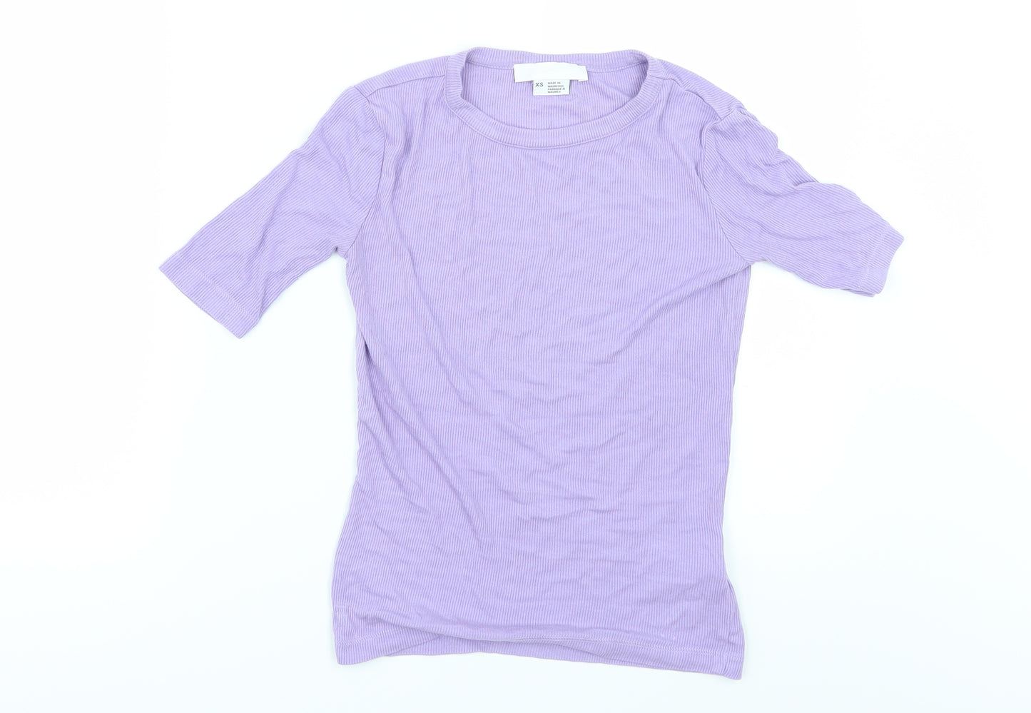 Cooperative Womens Purple   Basic T-Shirt Size XS