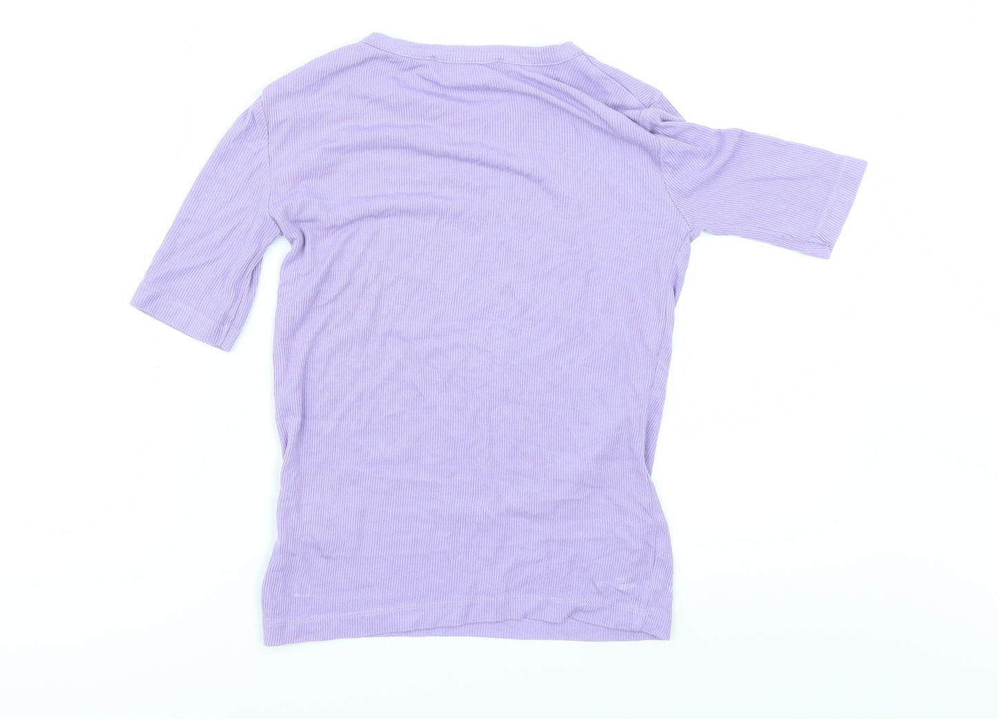 Cooperative Womens Purple   Basic T-Shirt Size XS
