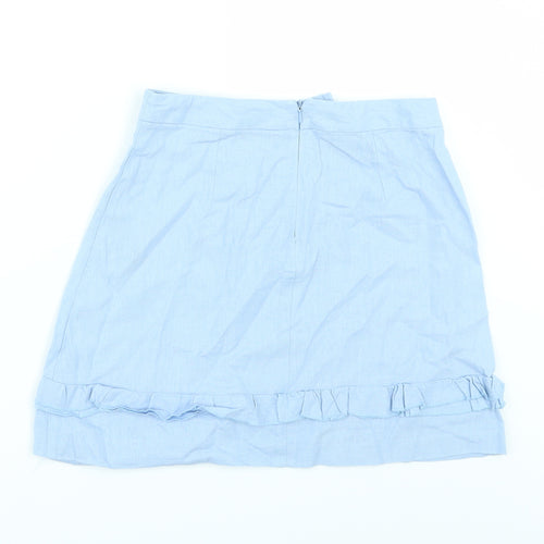 ASOS Womens Blue   Mini Skirt Size 6