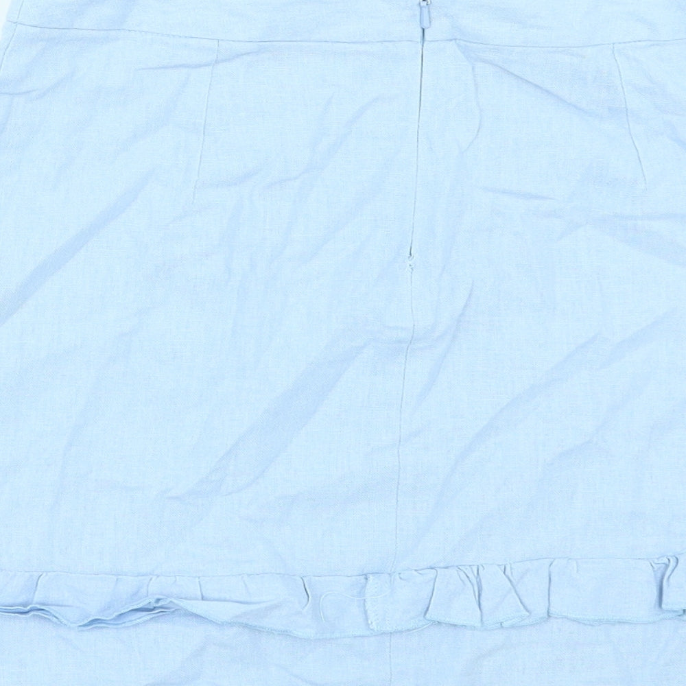 ASOS Womens Blue   Mini Skirt Size 6