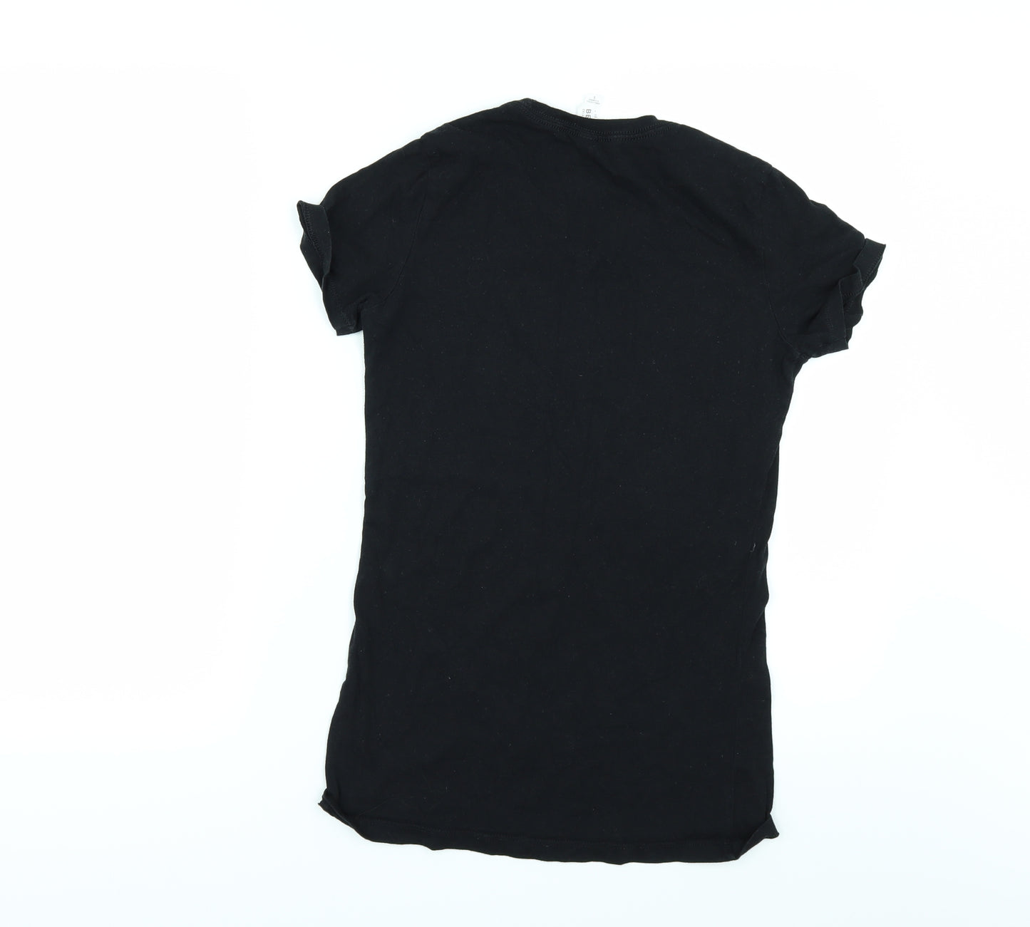 Bella Womens Black   Basic T-Shirt Size S