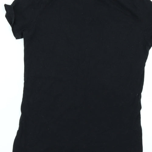 Bella Womens Black   Basic T-Shirt Size S