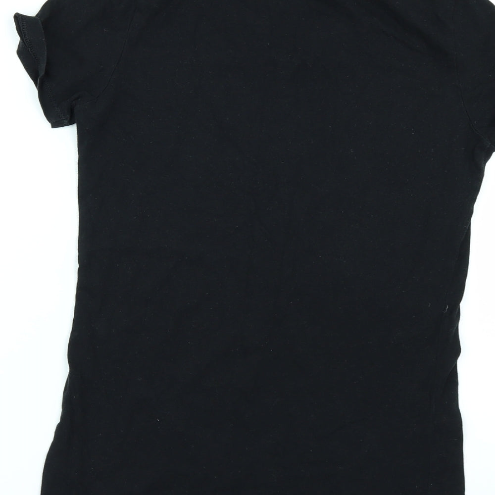 Bella Womens Black   Basic T-Shirt Size S
