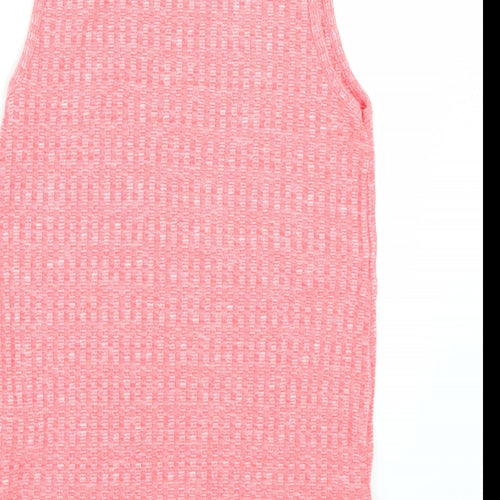 TU  Girls Pink   Basic T-Shirt Size 10 Years  - I LOVE UNICORNS