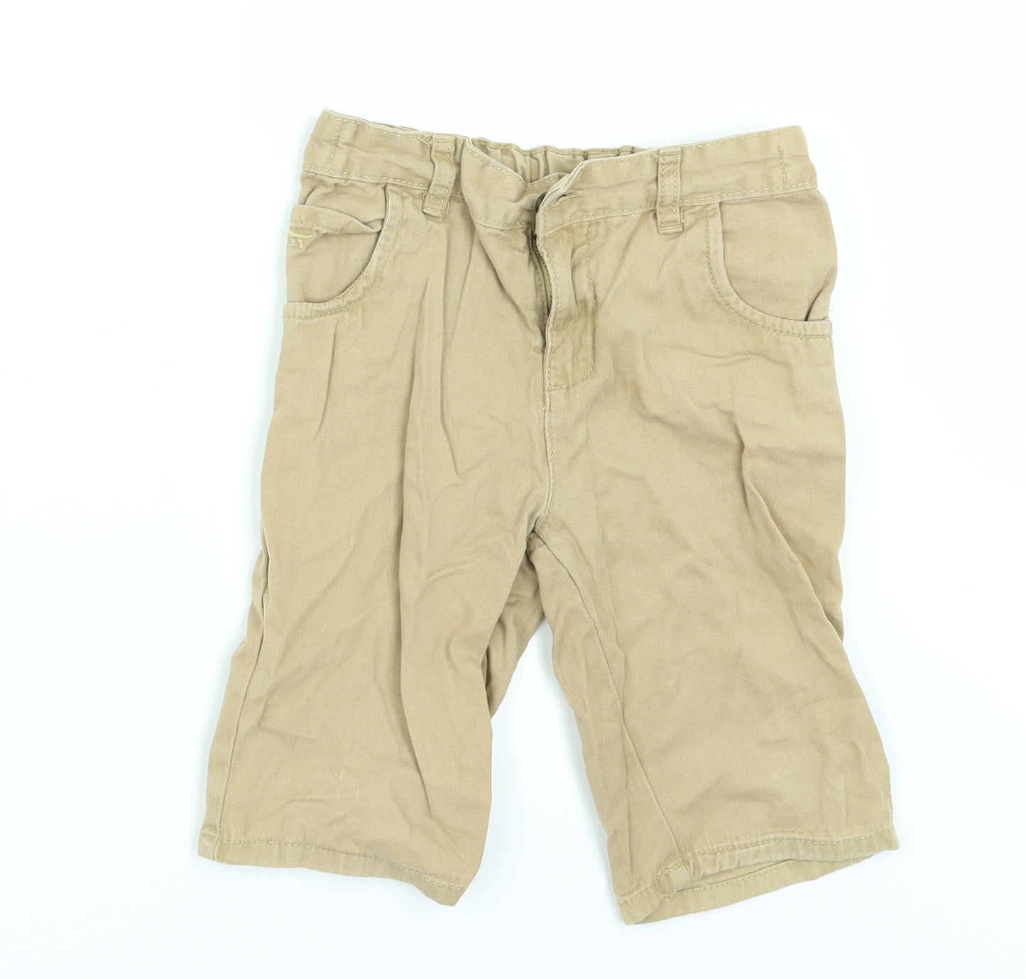 Nutmeg Boys Beige   Chino Shorts Size 5-6 Years