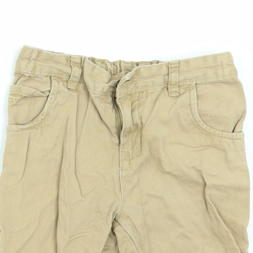 Nutmeg Boys Beige   Chino Shorts Size 5-6 Years