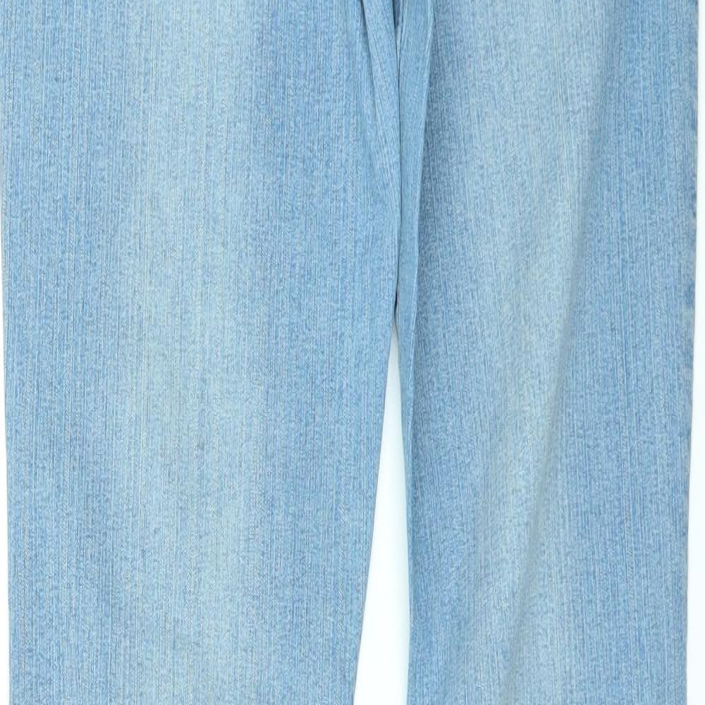 C.F.M Womens Blue  Denim Flared Jeans Size 30 in L32 in