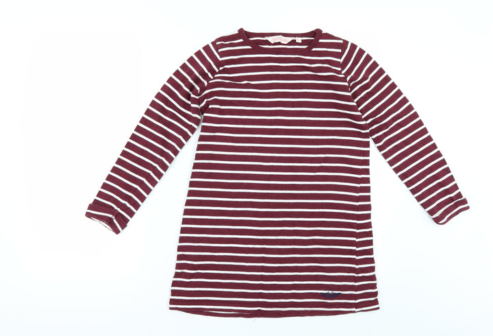 Board Angels Girls Red Spotted T-Shirt Dress Size 9-10 Years
