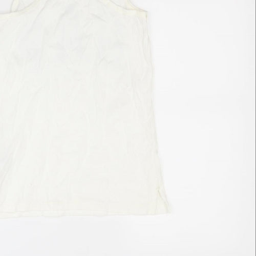 Gap Girls White   Basic Tank Size 8 Years