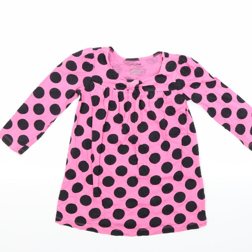 Gap Girls Pink Polka Dot  A-Line  Size 3 Years