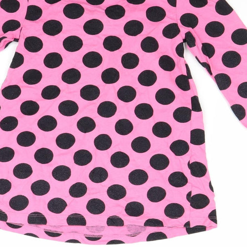 Gap Girls Pink Polka Dot  A-Line  Size 3 Years