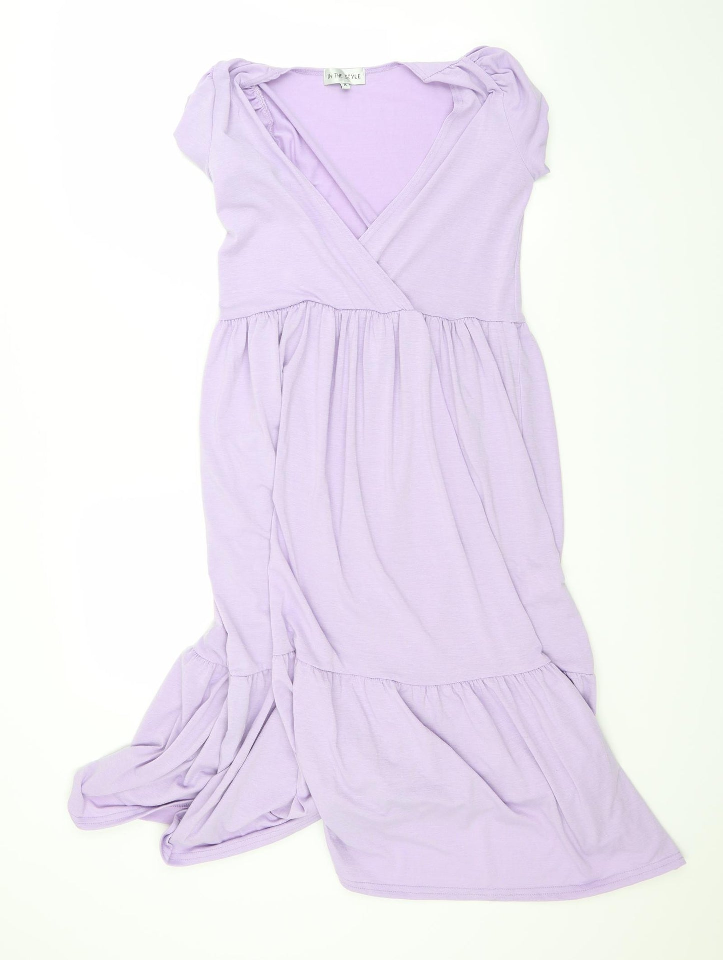 In the Style Womens Purple   Fit & Flare  Size 8