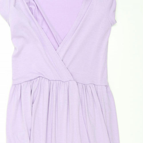 In the Style Womens Purple   Fit & Flare  Size 8