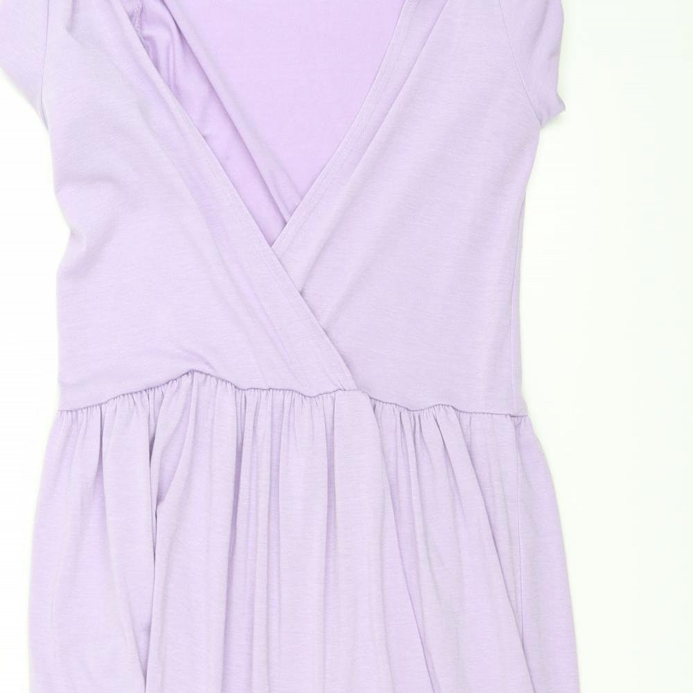 In the Style Womens Purple   Fit & Flare  Size 8