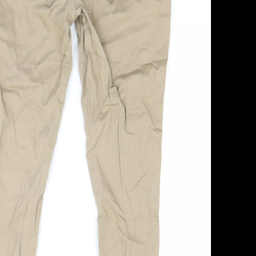 New Look Womens Beige   Trousers  Size 8 L27 in
