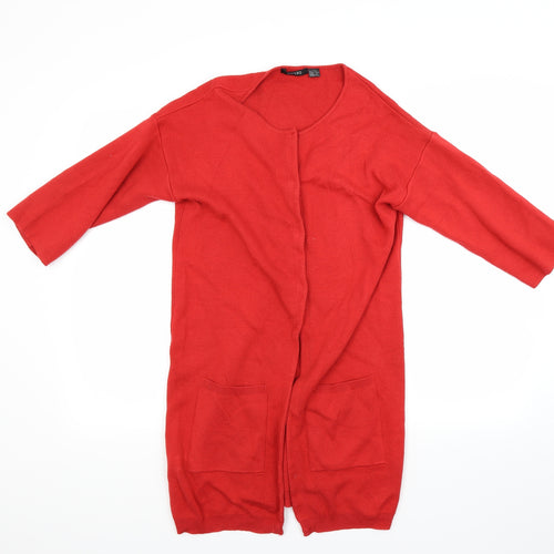 ESMARA Womens Red   Cardigan Jumper Size 10