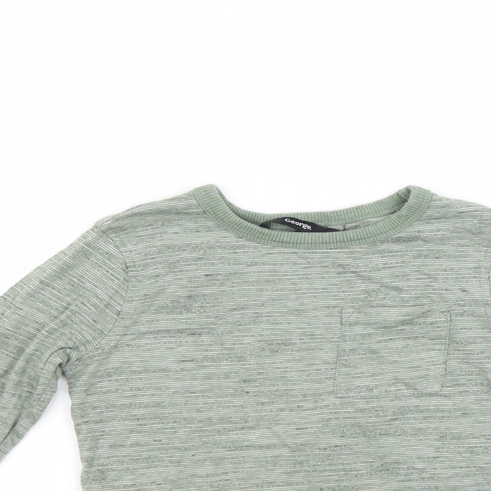 George Boys Green   Pullover Sweatshirt Size 2-3 Years