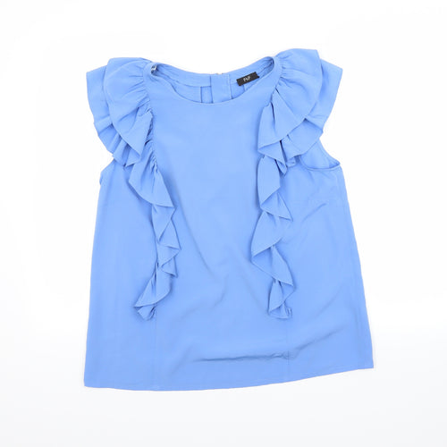 F&F Womens Blue   Basic Blouse Size 12